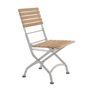 Armless Folding Chair - Image 1