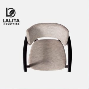 WOODEN CHAIR WITH CUSHION - Image 3